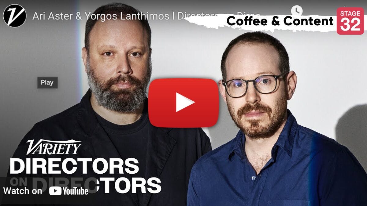 Coffee & Content: Directors On Directors - Ari Aster & Yorgos Lanthimos