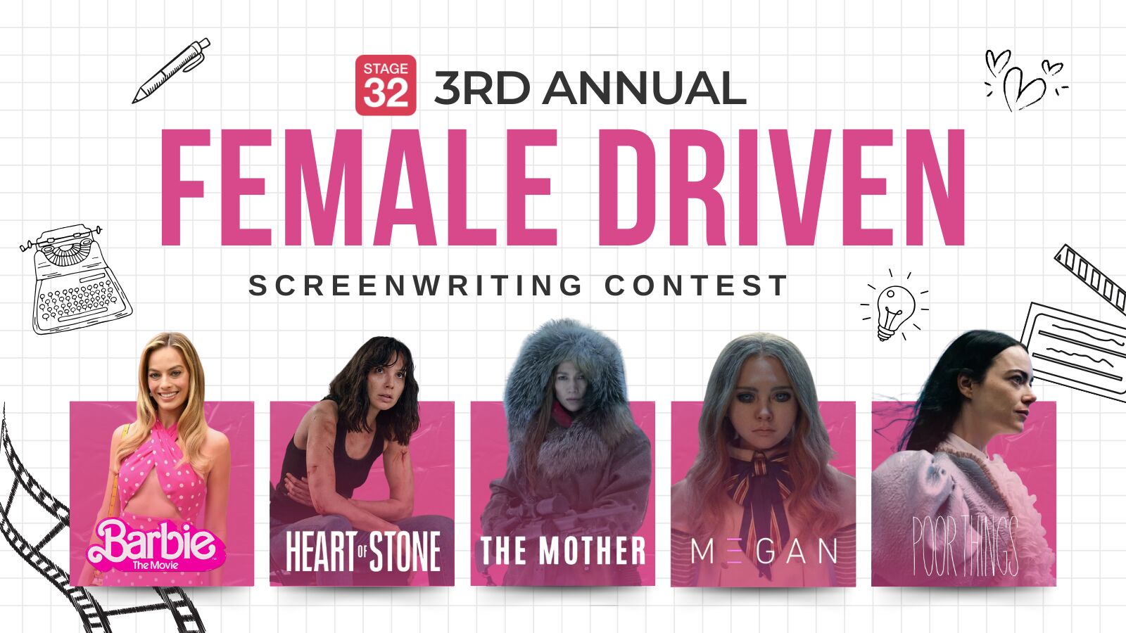3rd Annual Female Driven Screenwriting Contest