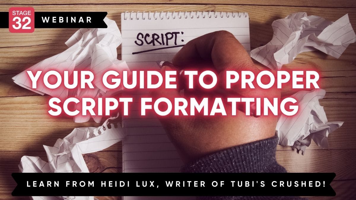 Your Guide to Proper Script Formatting