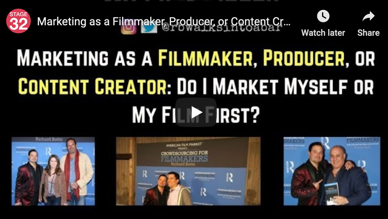 Marketing as a Filmmaker Producer or Content Creator Do I Market Myself or My Film First