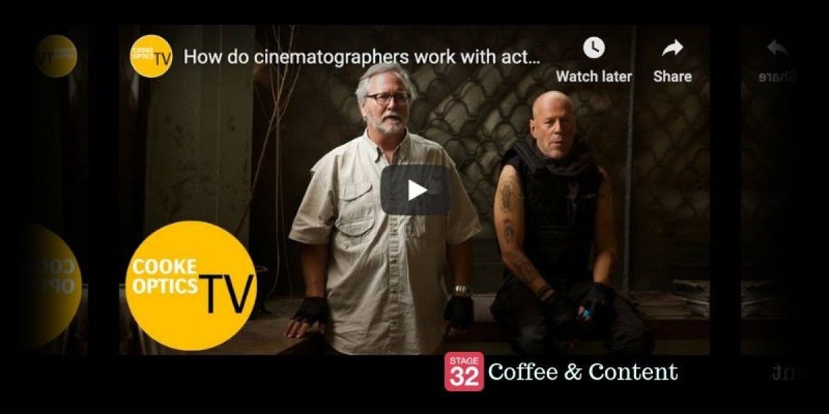 Coffee & Content - How Cinematographers Work With Actors & How to Find the Best Camera Angles