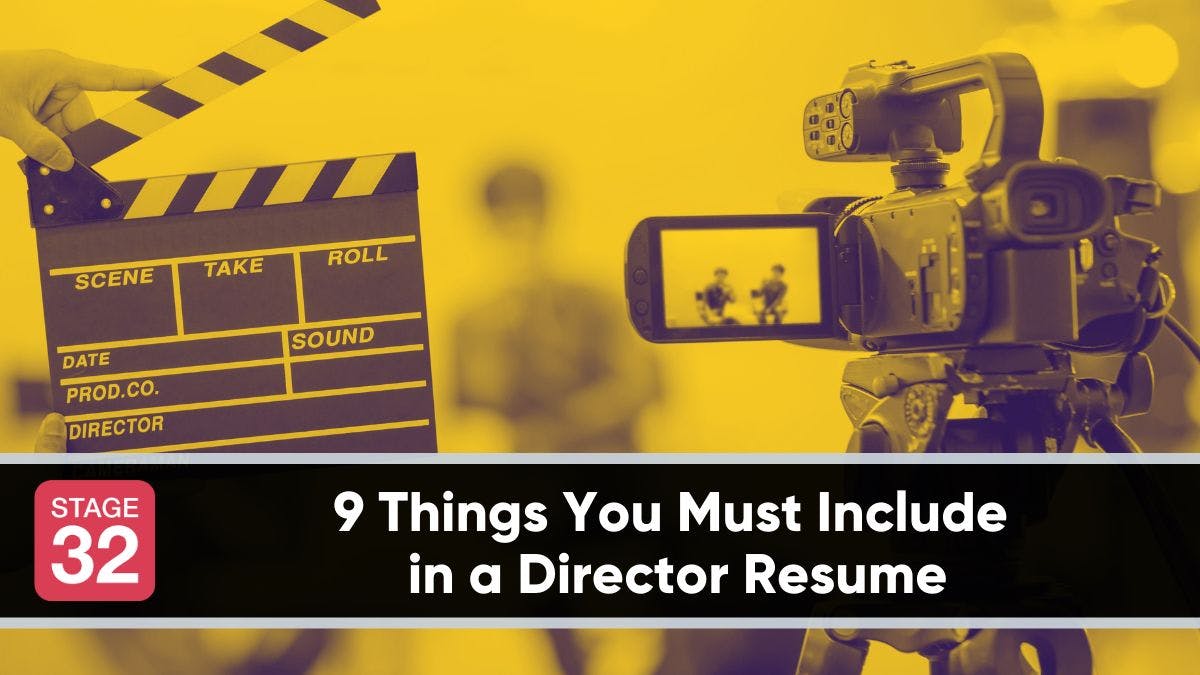 9 Things You Must Include in a Director Resume