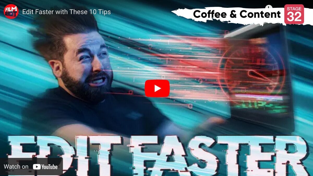 Coffee & Content: 10 Tips for Faster Editing & How David Fincher Directs a Movie