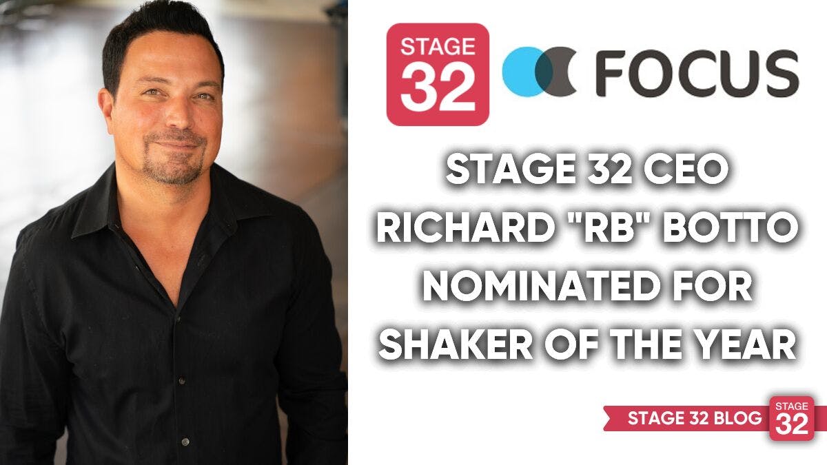 Stage 32 CEO Richard "RB" Botto Nominated for Shaker of the Year