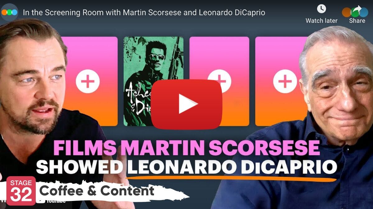 Coffee & Content: In The Screening Room With Martin Scorcese And Leonardo DiCaprio
