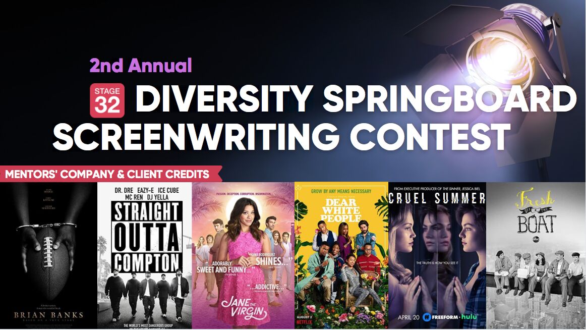 Announcing the 2nd Annual Diversity Springboard Screenwriting Contest