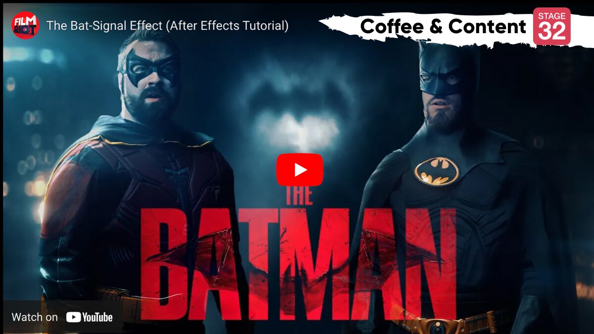 Coffee & Content: How to Make the Bat-Signal & Behind the Scenes of Chicago P.D.