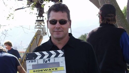 On the set of "Sideways"