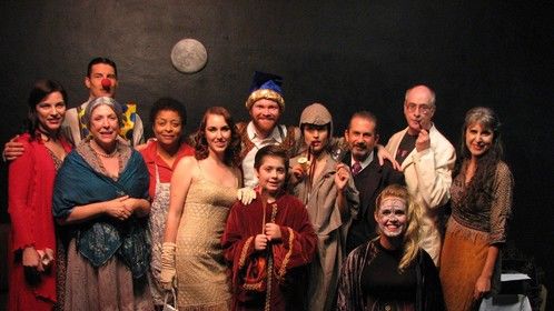 Cast of  the comdey play ' Balancing The Moon" in North Hollywood 2011