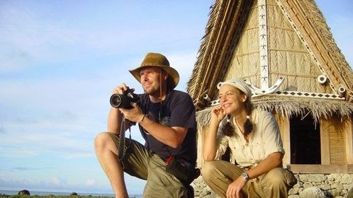 Filming on Pacific Abyss for BBC/Discovery across Micronesia