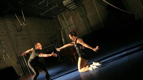 An acro-dance duet performed this weekend on NYVLiveTV.com