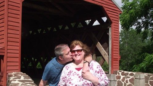 Len And Angie Paxton At Sach's Covered Bridge