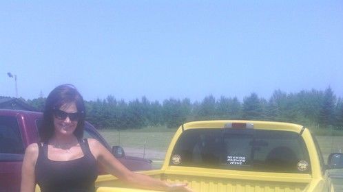 Here i am with the Sunny and Hulk Hogan Truck in minn.