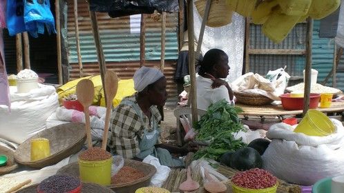 Market scene