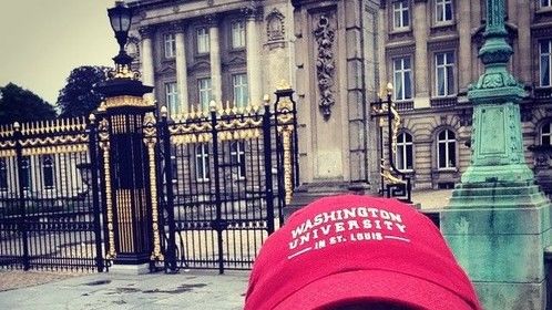 A quick selfie outside the Royal Palace in Brussels.