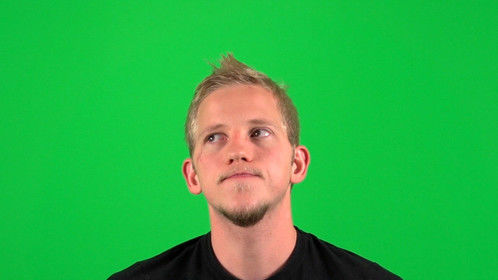 Me and my green screen.