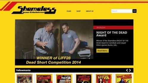 Cannibals and Carpet Fitters on Shameless Entertainment website 