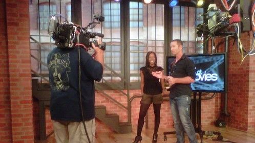 This is me shooting a 3 Time Emmy Award Show Called "Mark at the Movies"! Seen on CW31