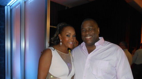 Vivica A. Fox and Michael J. Arbouet