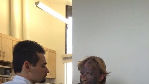 BTS making Dillon Francis into a goblin