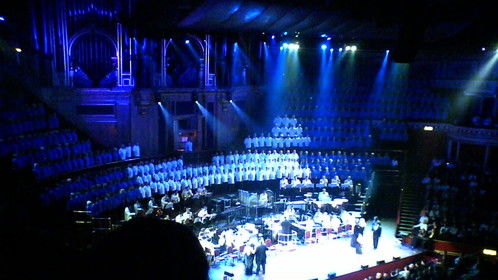 600 Voice Choir performing my arrangement of 'How Lucky Can You Get?' for Caroline O'Connor at the Royal Albert Hall, 2007.