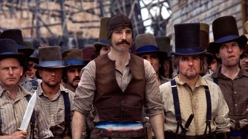 
Gangs of New York (2002)
Dir: Martin Scorsese
Stars: Leonardo DiCaprio, Cameron Diaz, Daniel Day-Lewis, Jim Broadbent

In 1863, Amsterdam Vallon comes back to the 5 Points area of New York City seeking revenge against Bill the Butcher, his father&acirc;