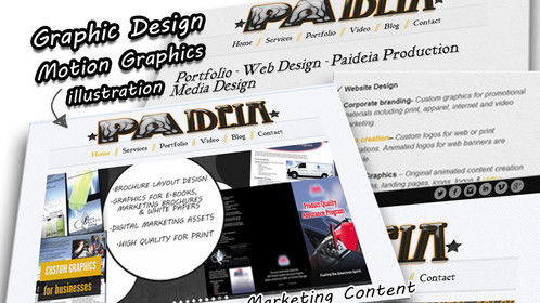 Promo: some of my graphic or marketing services. More information available on my website.  