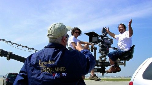 Shotmaker Elite in action at the old Marine Corp Air Station El Toro. Shooting a high adrenaline job for Mitsubishi Motors USA.