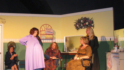 The cast of the Slightly Off-Broadway Players' &quot;Steel Magnolias&quot;