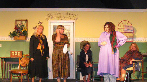 The cast of the Slightly Off-Broadway Players' &quot;Steel Magnolias&quot;