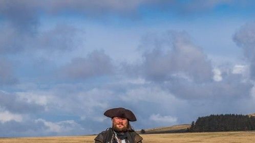 Photo by Eric Jedwab Of Polmartin Riding from the set Of The Highwayman