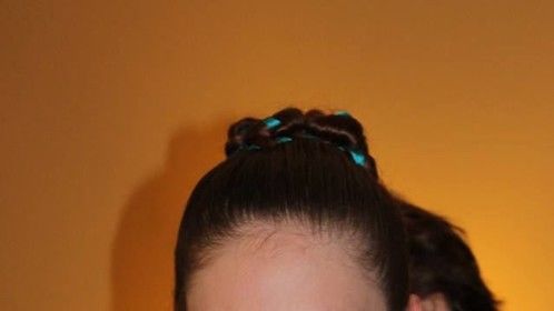 Getting ready on my Wedding Day!