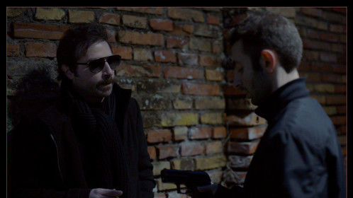 Claudio Losavio and Giuseppe Cardaci in &quot;Ubuntu&quot;. A film by William Bersani, Italy 2014. Cinematographer Philipp Soheili