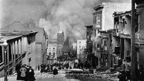 Screenplay &quot;BEYOND THE FARM&quot; which climaxes with the 1906 San Francisco earthquake.