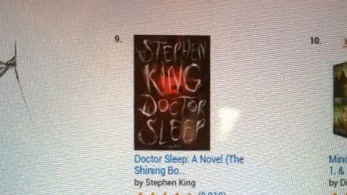 Dream Jumper's Promise, hanging with Stephen King's Dr. Sleep for months on the Bestseller List