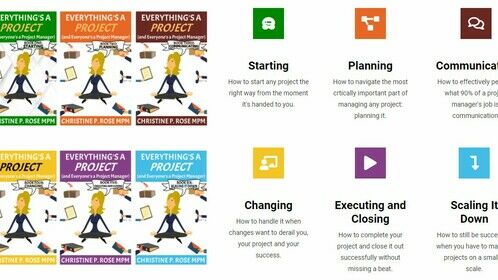 A book series geared toward teaching project management to people for whom that isn't their job title, but they're still expected to manage projects. Includes downloadable templates.