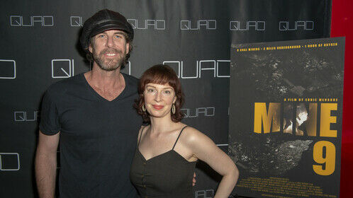 'Mine 9' movie premiere with Actor Clint James in NYC.
