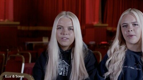 Ellie &amp; Sophie, aged 18 - Identical - feature documentary. 