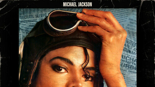 This is a concept film poster that I designed for the Michael Jackson song 'Leave Me Alone'.