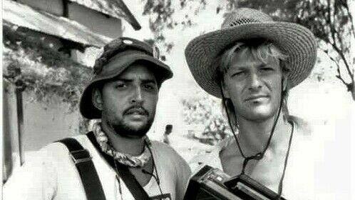 WITH SEAN BEAN IN &quot;WINDPRINTS&quot;, CIRCA 1991