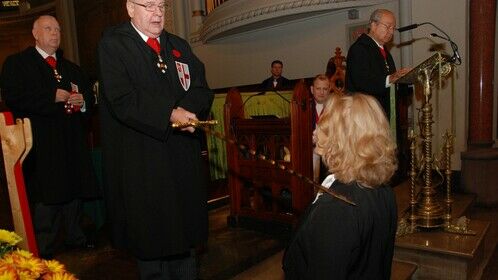 Linda Pinizzotto is Knighted Dame of the Order of St George