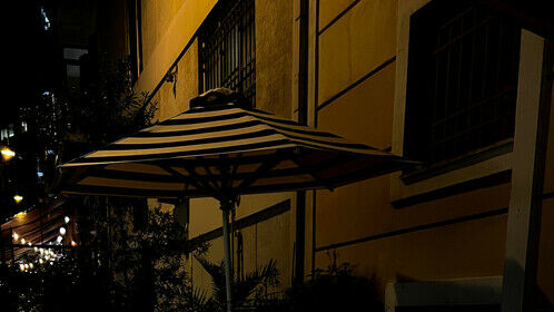 Street dining, Athens, Greece.