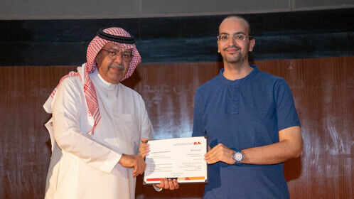 With Sultan Al-Bazie the CEO of Theater and Performing Arts Commission ...