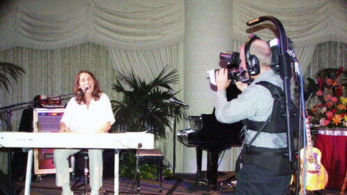 Roger Hodgson live music video shoot