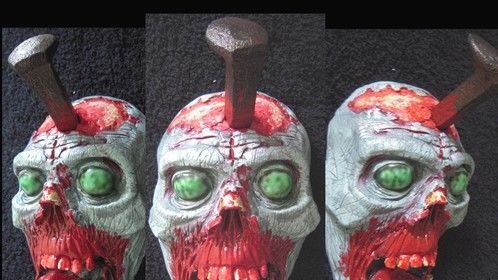 Head Hook ™ Zombie blue