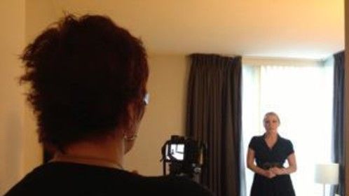 A Pic of me Shooting the next installment of a vlog series for one of my PR clients!