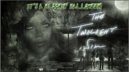 Movie poster from Running Lady Studios' "It's A Bloomin' Halloween!", released Oct. 2012