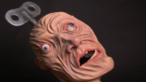 Twisted Head, Foam Latex and Fiberglass Animatronic Puppet