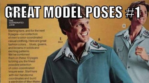 INDUSTRY TIP: Great modelling poses! 