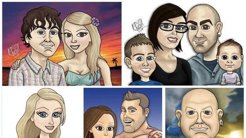 I am doing a limited number of caricatures, perfect for a unique gift, business or part of your project. Get in touch for details!